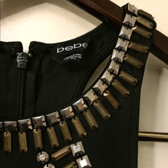 Beaded BEBE Dress - Picture 4 of 4